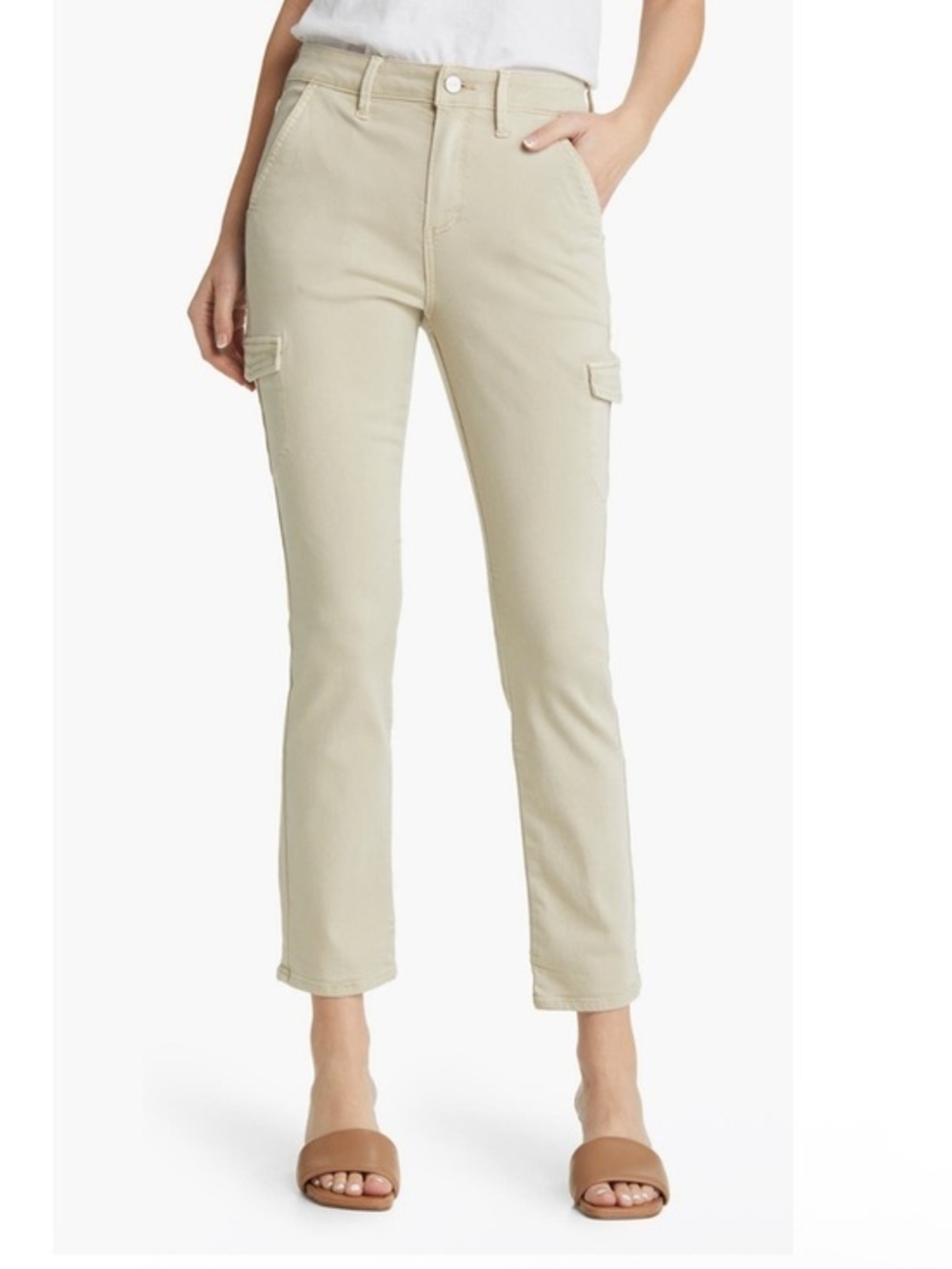 PAIGE Jolie High Waist Ankle
Slim Utility Pants